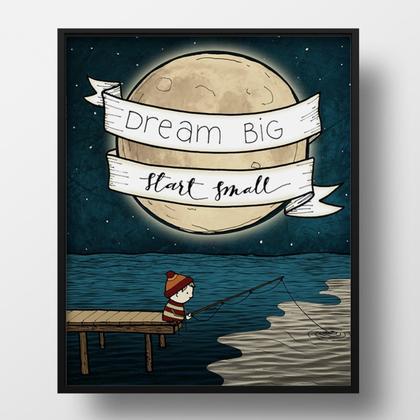 Art Print - Dream Big 11x14 by Red Umbrella