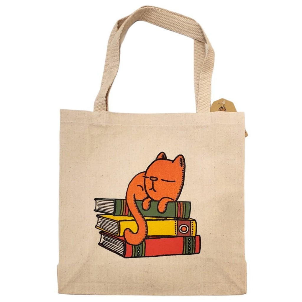 Tote Bag - Sleepy Kitty by Everyday Balloons Print Shop