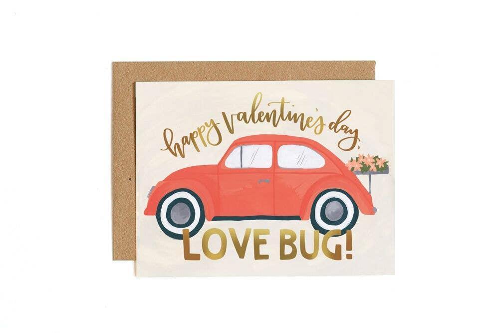 Card - Valentine's Day -  Love Bug by 1Canoe2