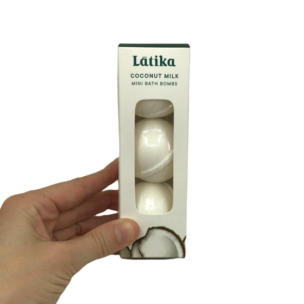 Mini Bath Bombs - Coconut Milk by Latika Beauty