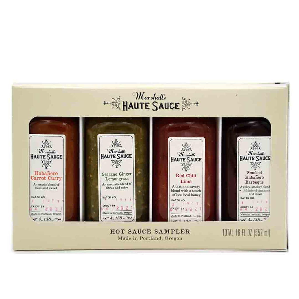 Sampler - Hot Sauce Sampler (4oz jars) by Marshall's Haute Sauce