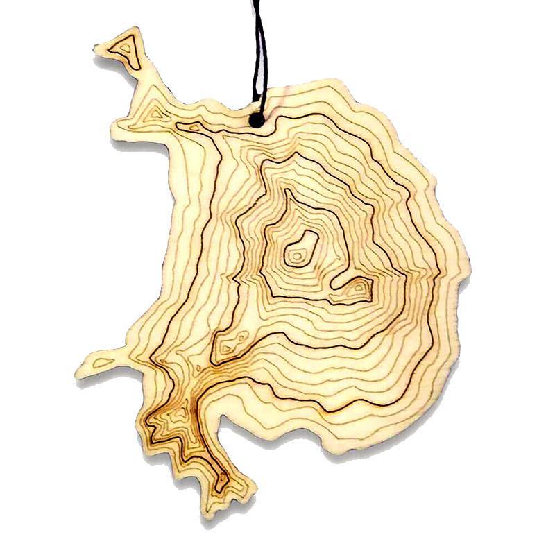 Ornament - Mt. Baker Topography by SML