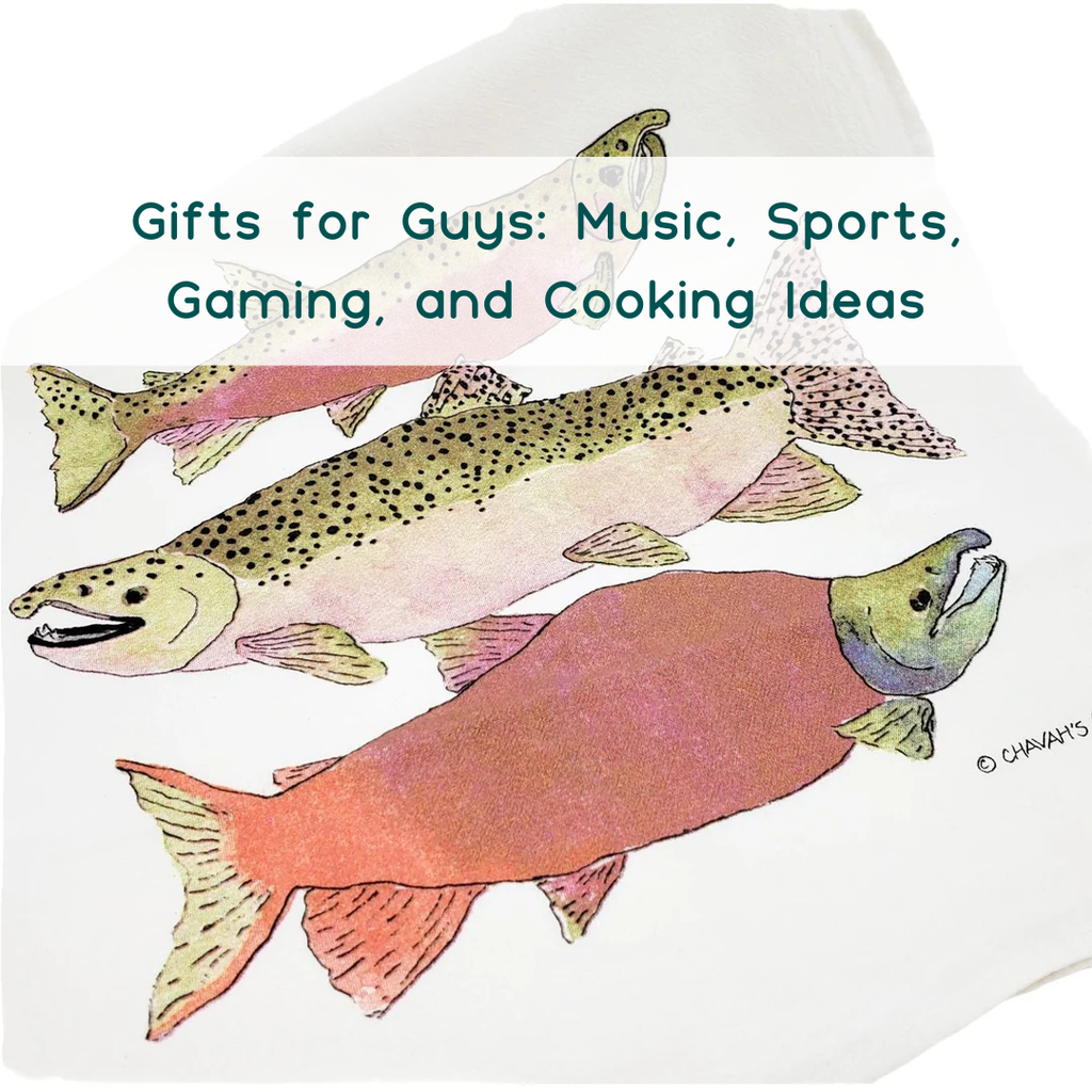 Gifts for Guys: Music, Sports, Gaming, and Cooking Ideas blog post cover image