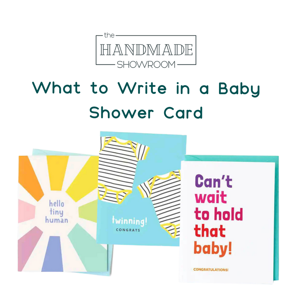 What to write in a baby shower card