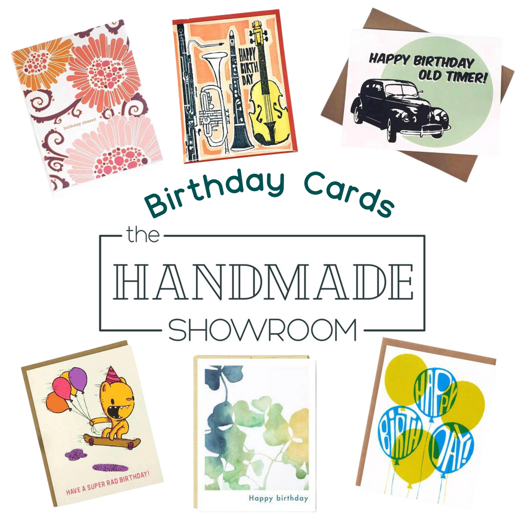 birthday card ideas for everyone in your life from The Handmade Showroom