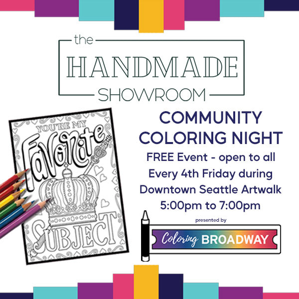 Community Coloring Night is back!