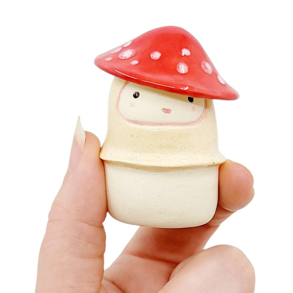 Figurine - Magic Mushrooms (Assorted Colors) by Ginger Drop Lab