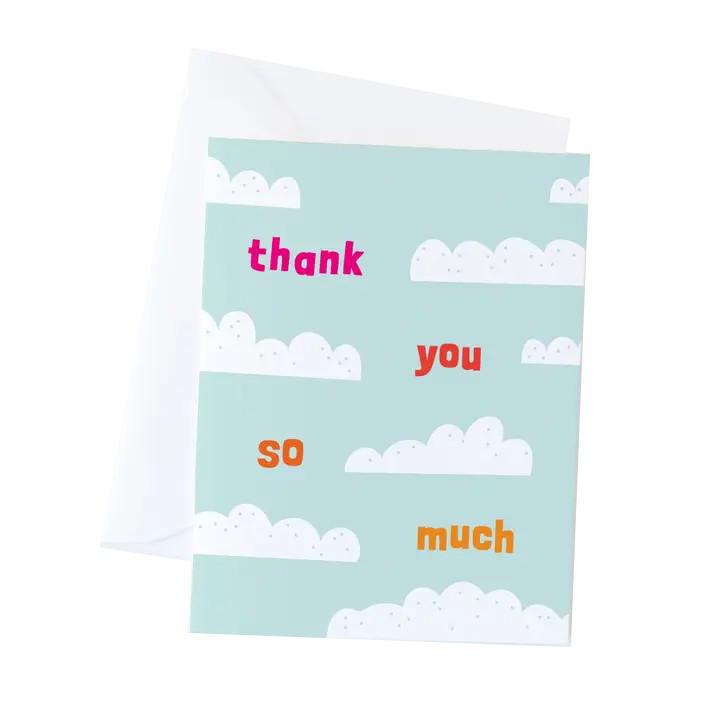 Card - Thank You - Clouds by Graphic Anthology