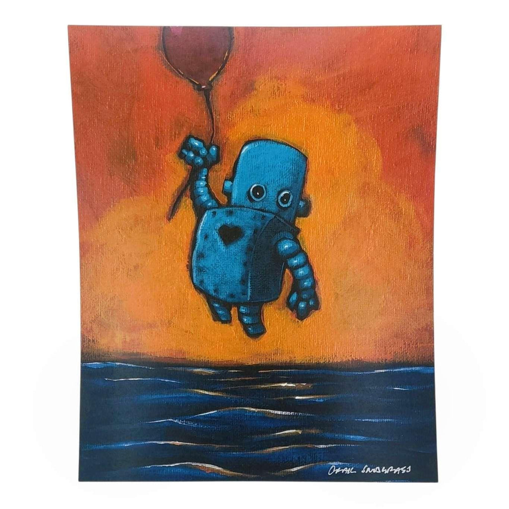 Print 8x10 - Float Robot No. 2 by Bot Pots
