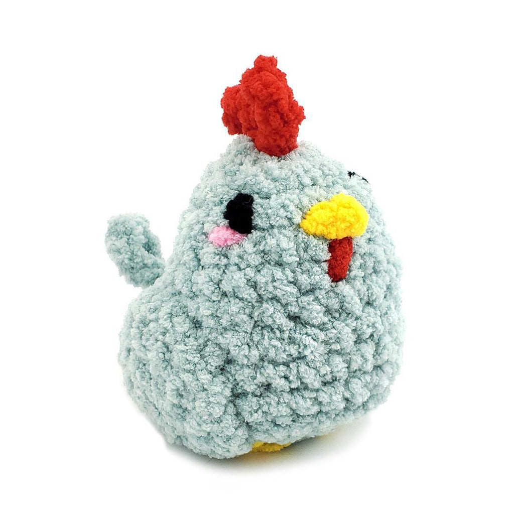 Plush Toy - Lil’ Hen (Blue) by Crittercrafts