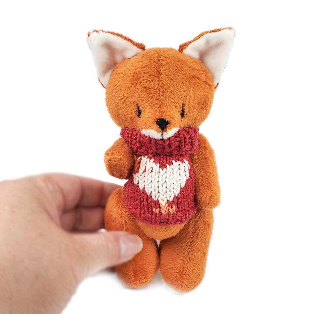 Plush - Fox in Chicken Sweater by Frank and Bubby