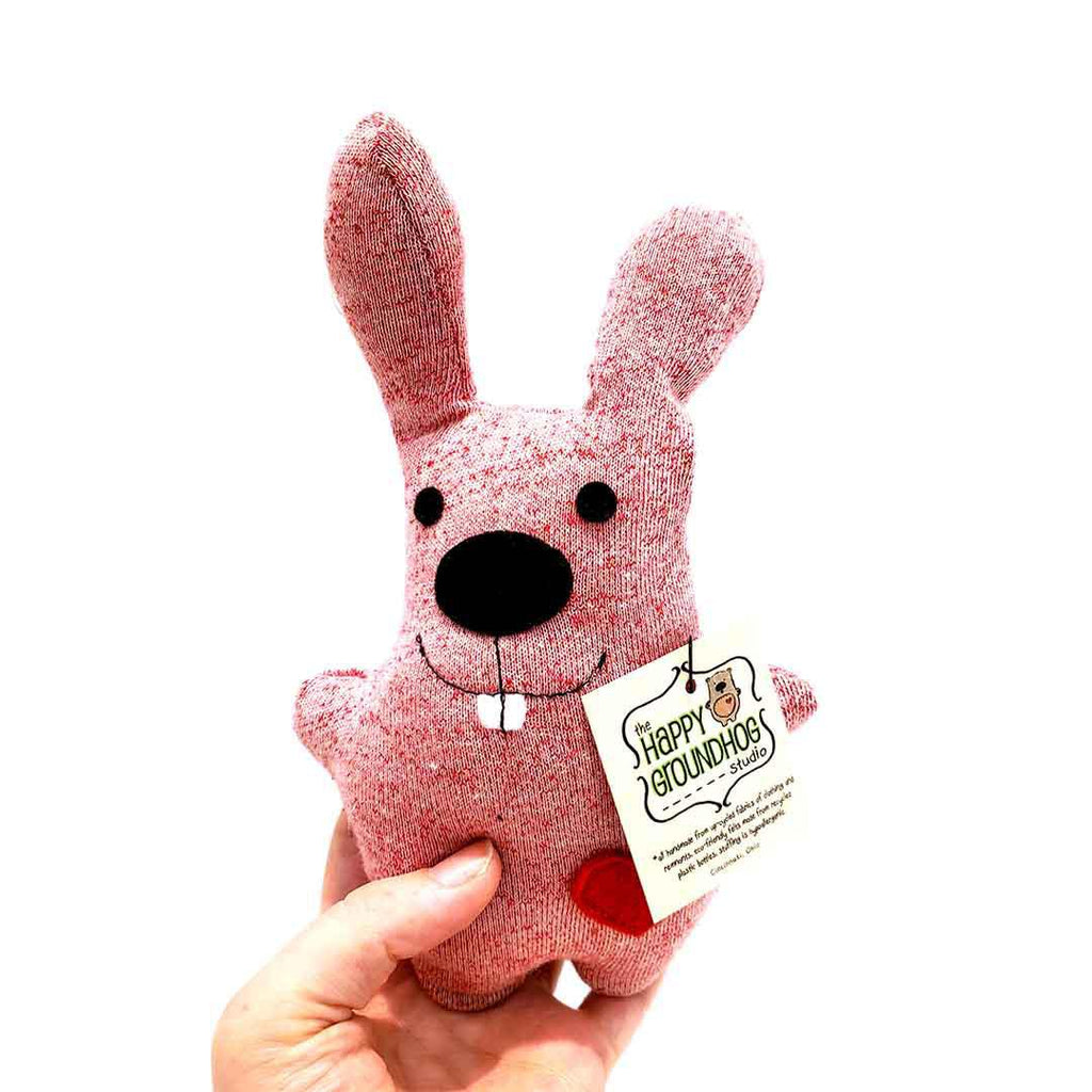 Rattle - Bunny (Red) by Happy Groundhog Studio