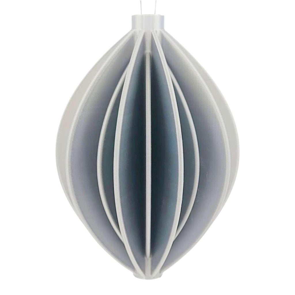 Ornament - Silver (Assorted Styles) by Rosebud Homegoods