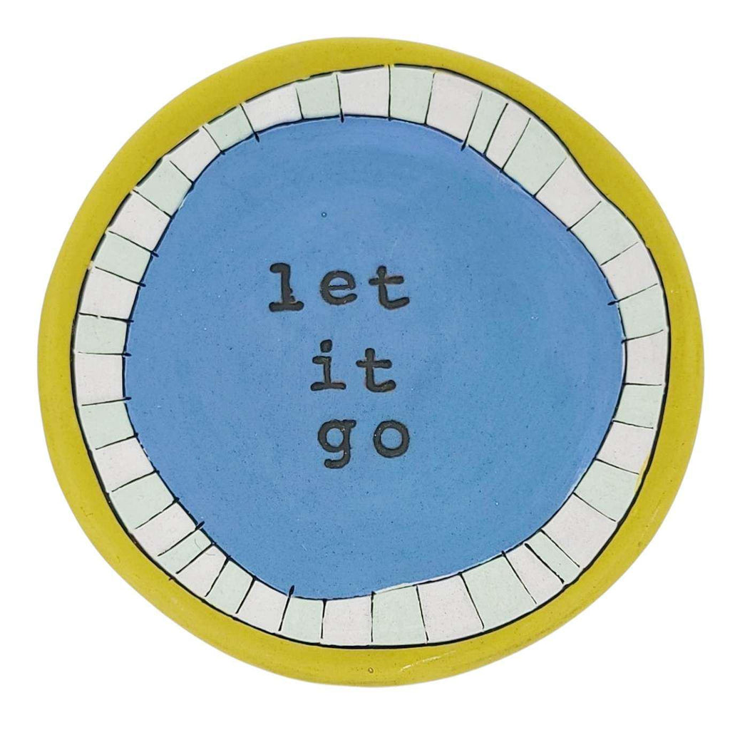Ring Dish - 5in - Let It Go (Assorted Colors) by Leslie Jenner Handmade
