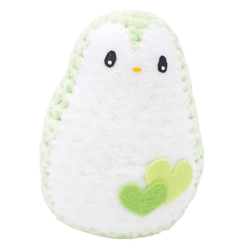 Plush Toy - Large Penguin Lime Green by Moyo Workshop