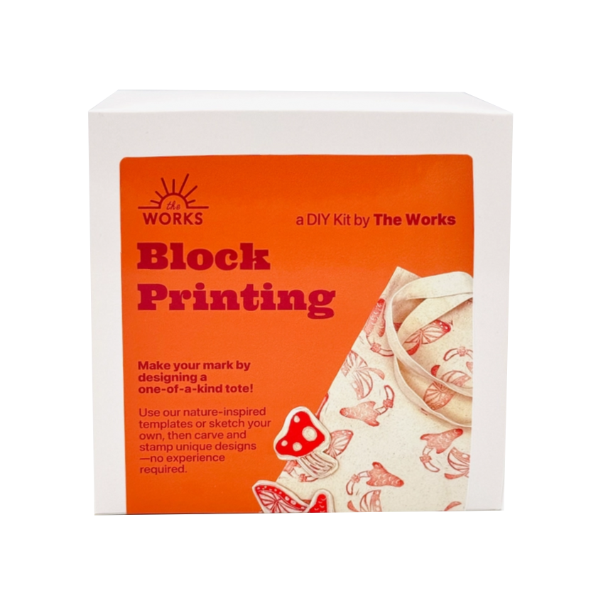 DIY Kit - Block Printing by The Works Seattle