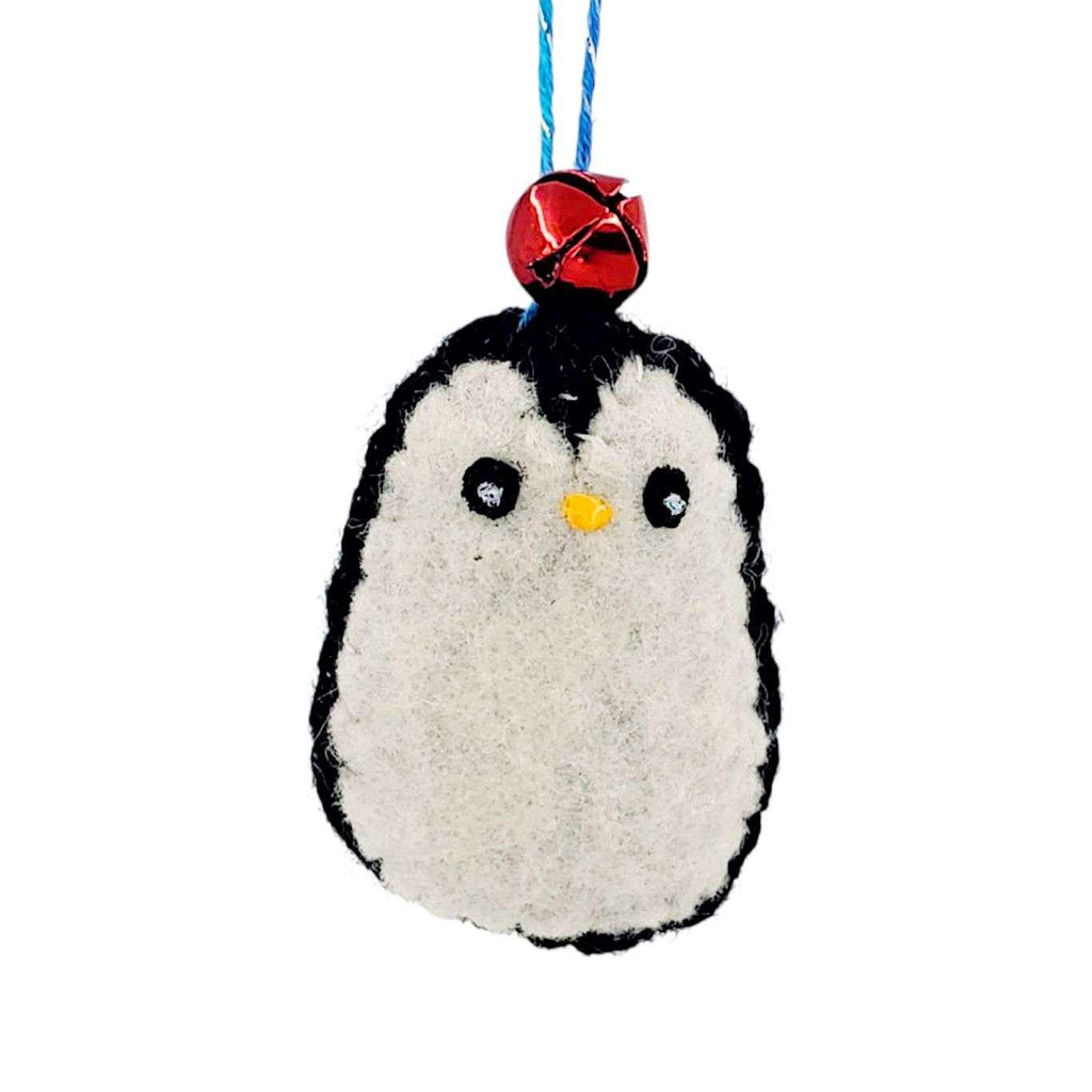 Ornament - Penguin with Bell (Black) by Moyo Workshop