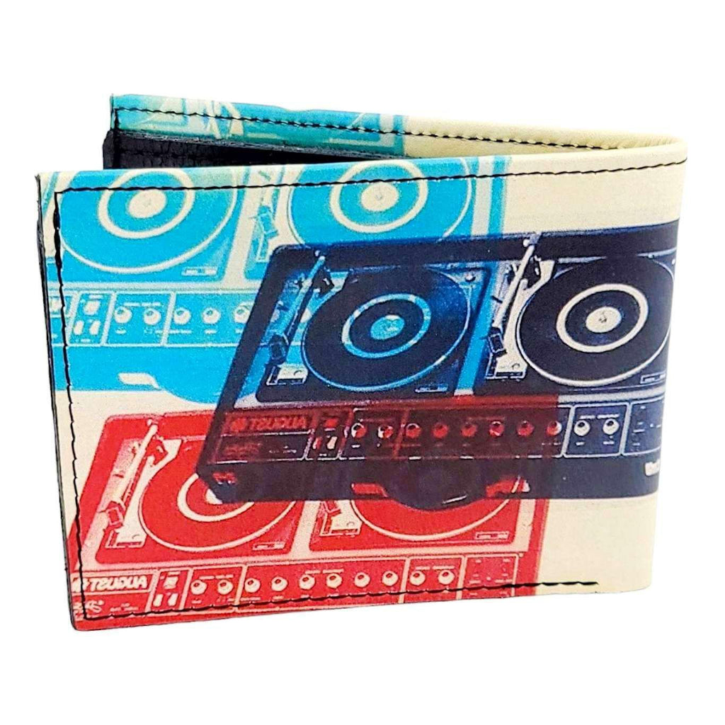 Leather Wallet - Turntables by Backerton