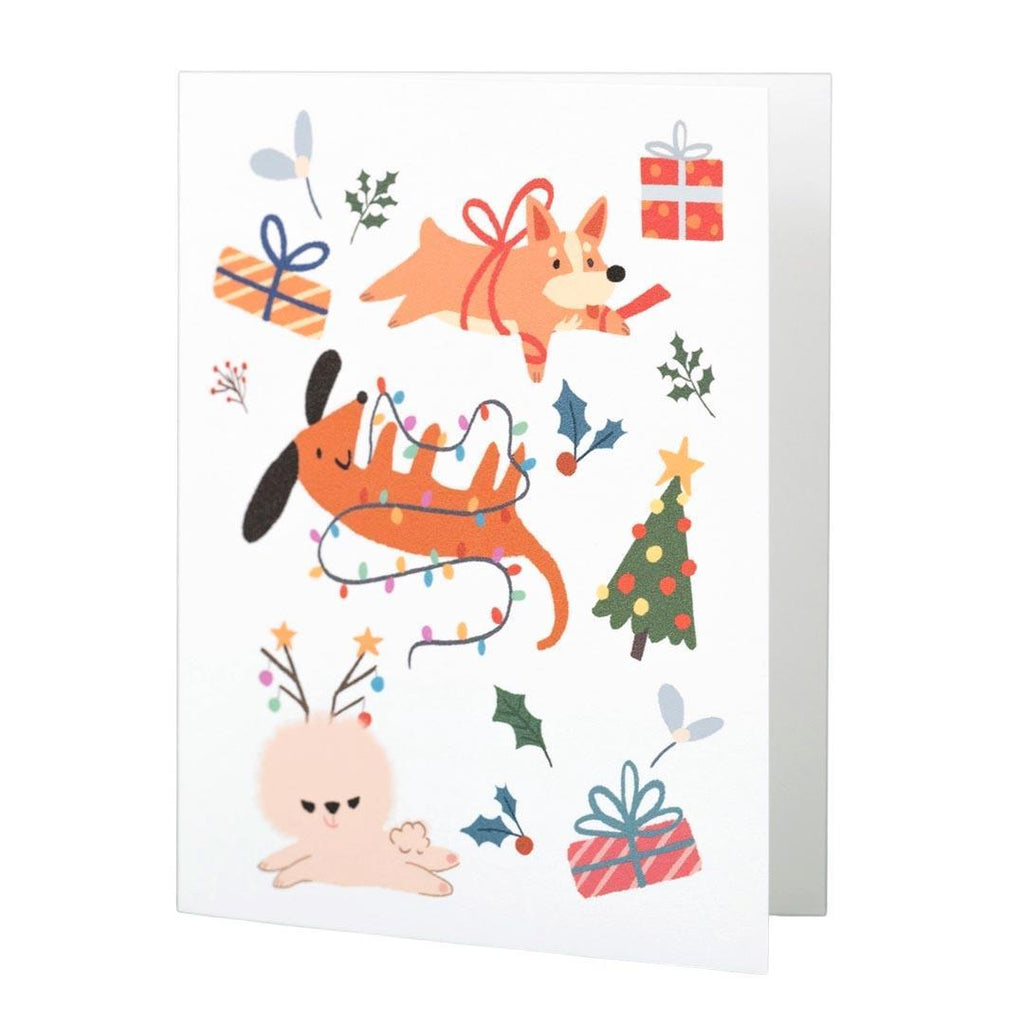 Card - Holiday - Dogs of Christmas by Kayan Pepper Co.