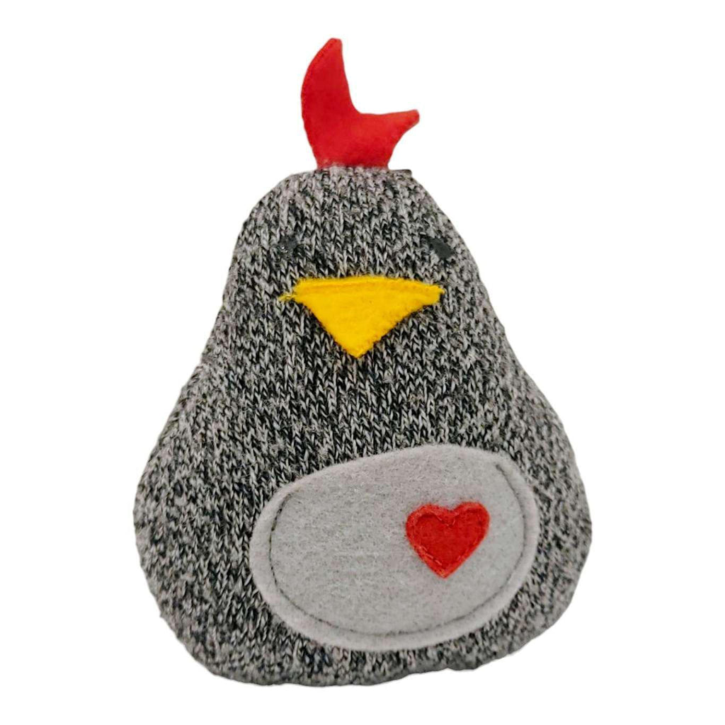 Ornament - Mini Plush (Chicken) by The Happy Groundhog Studio