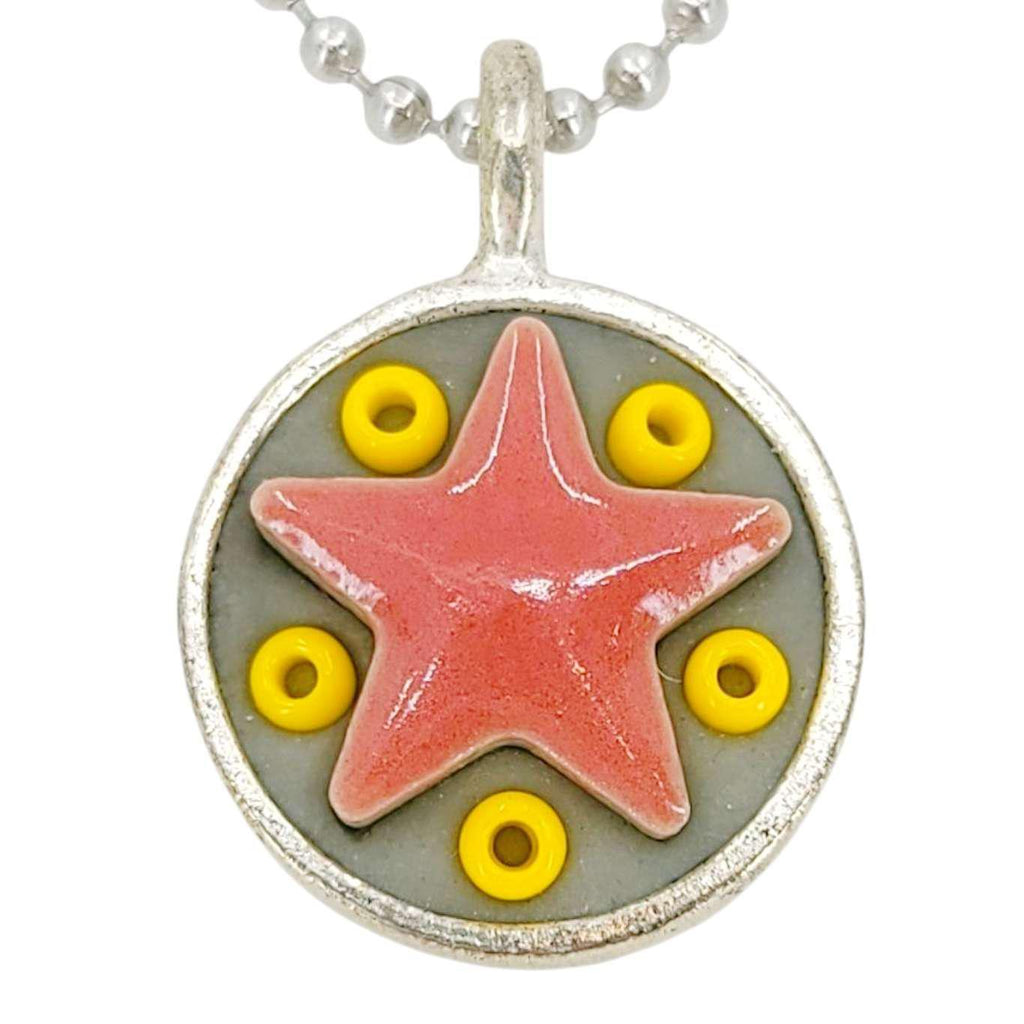 Necklace - Star Baby (Red Stars) by XV Studios