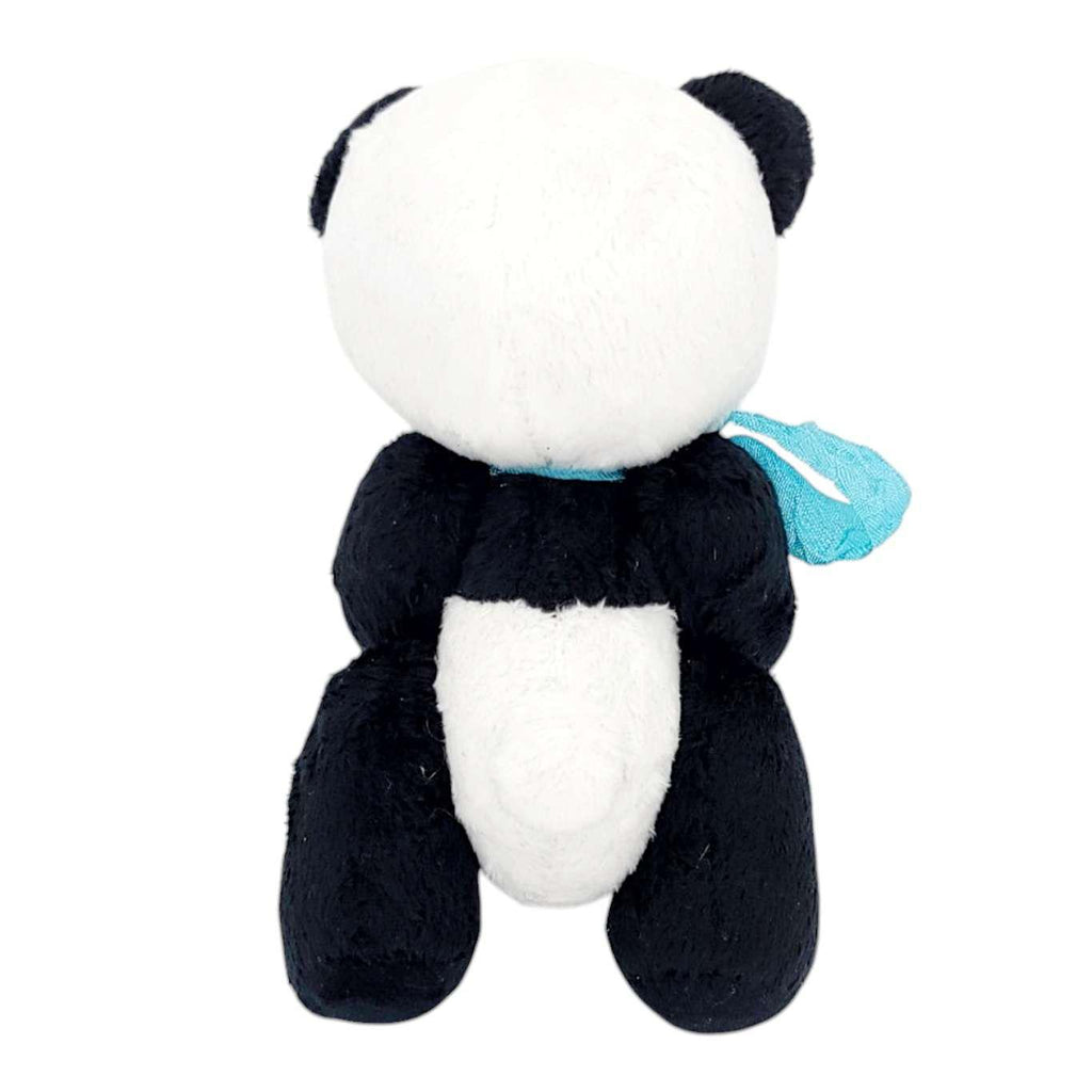 Plush - Panda with Blue Scarf by Frank and Bubby