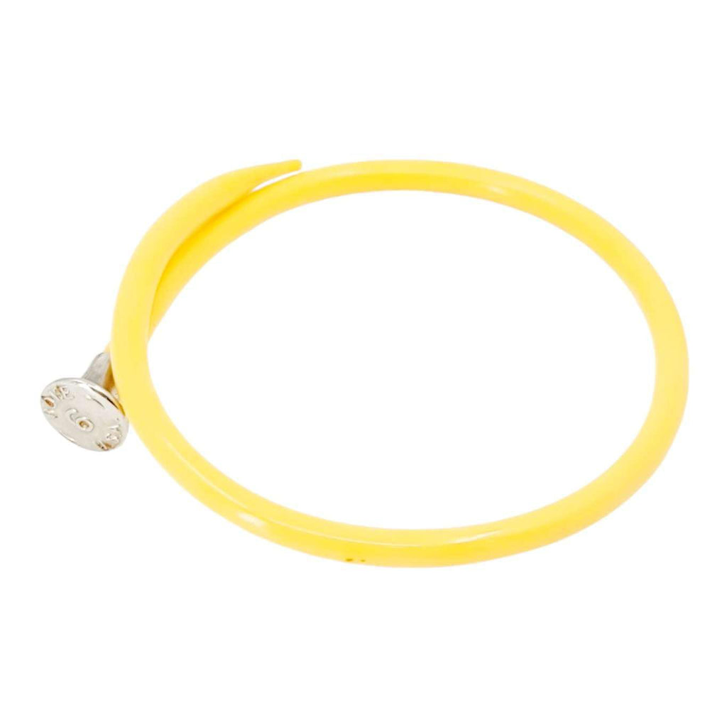 Bracelet - Vintage Knitting Needle (Yellow) by Crafty Earth Monkey