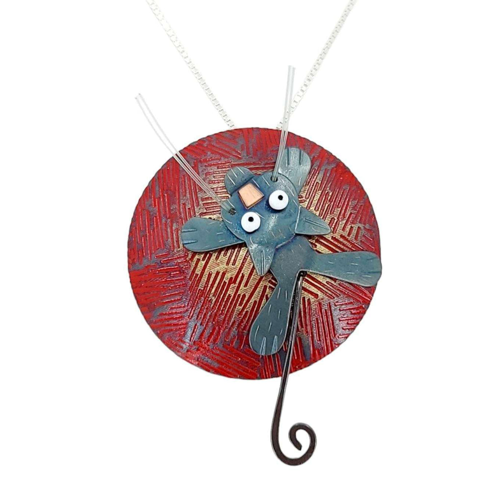 Pin - On the Ball Convertible Pin/Pendant by Chickenscratch