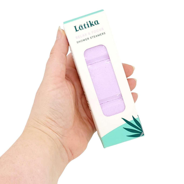 Shower Steamers -Relax and Focus (Lavender & Mint) by Latika Beauty