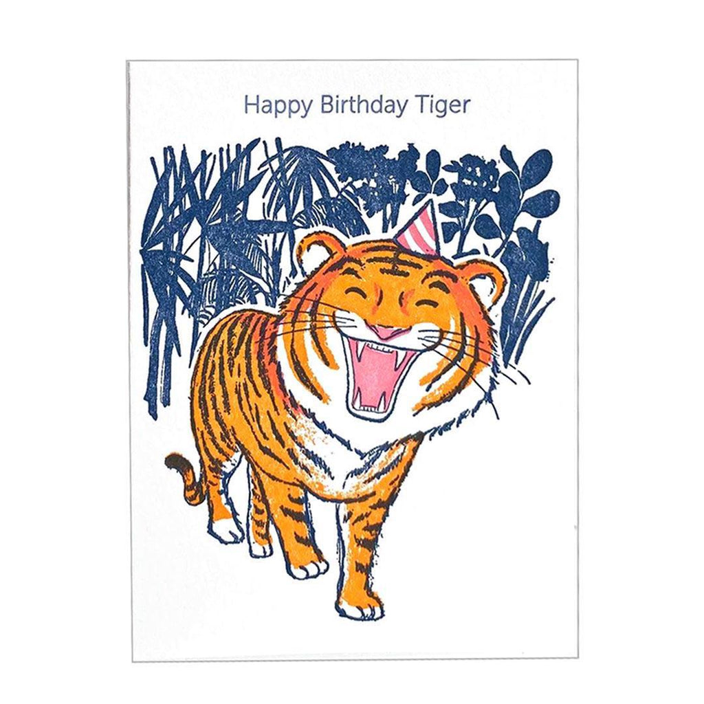 Card* - Birthday - Tiger Happy Birthday by Ilee Papergoods