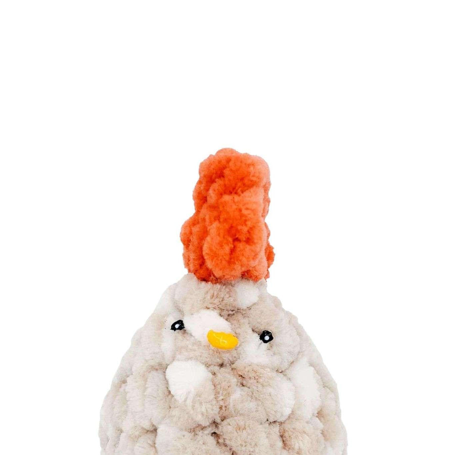 Plush Toy - Pocket Chicken (Tan Assorted) by Moyo Workshop, image 1 of 10
