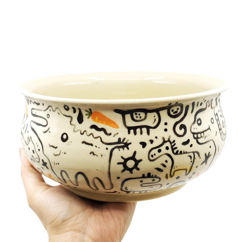 Bowl - 7.5 in -  Pony Bowl by Dwadlings