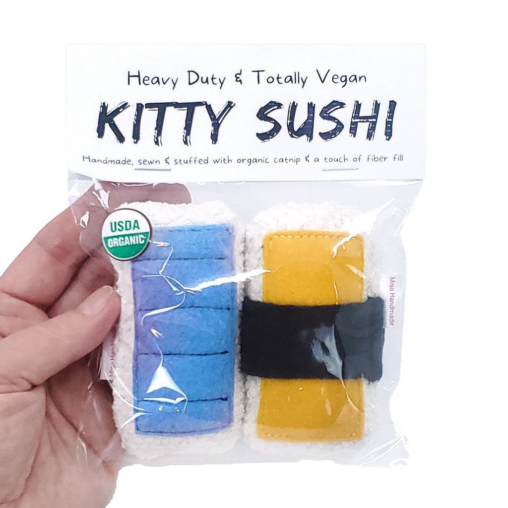 Cat Toy - Sushi (Set of 2) by Miso Handmade