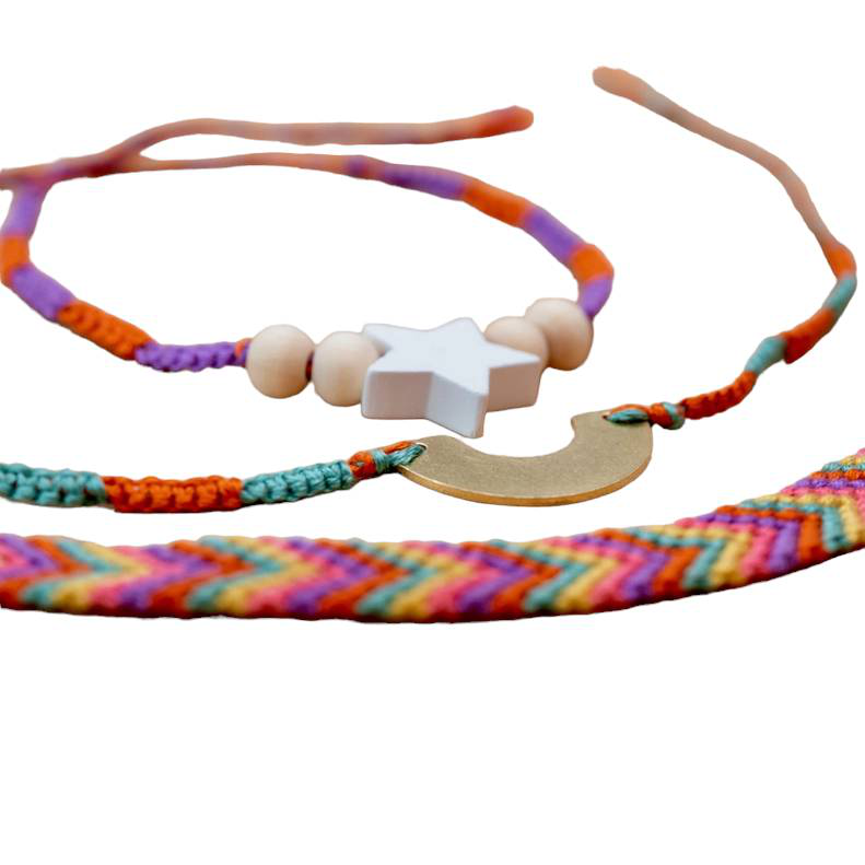 DIY Kit - Friendship Bracelet in Flashback by The Works Seattle