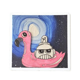 Sticker - Marty's Pink Floatie by Mandy Greear, image 1 of 3