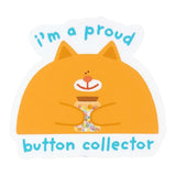 Sticker - Button Collector by Rolly Poly Studios, image 1 of 2