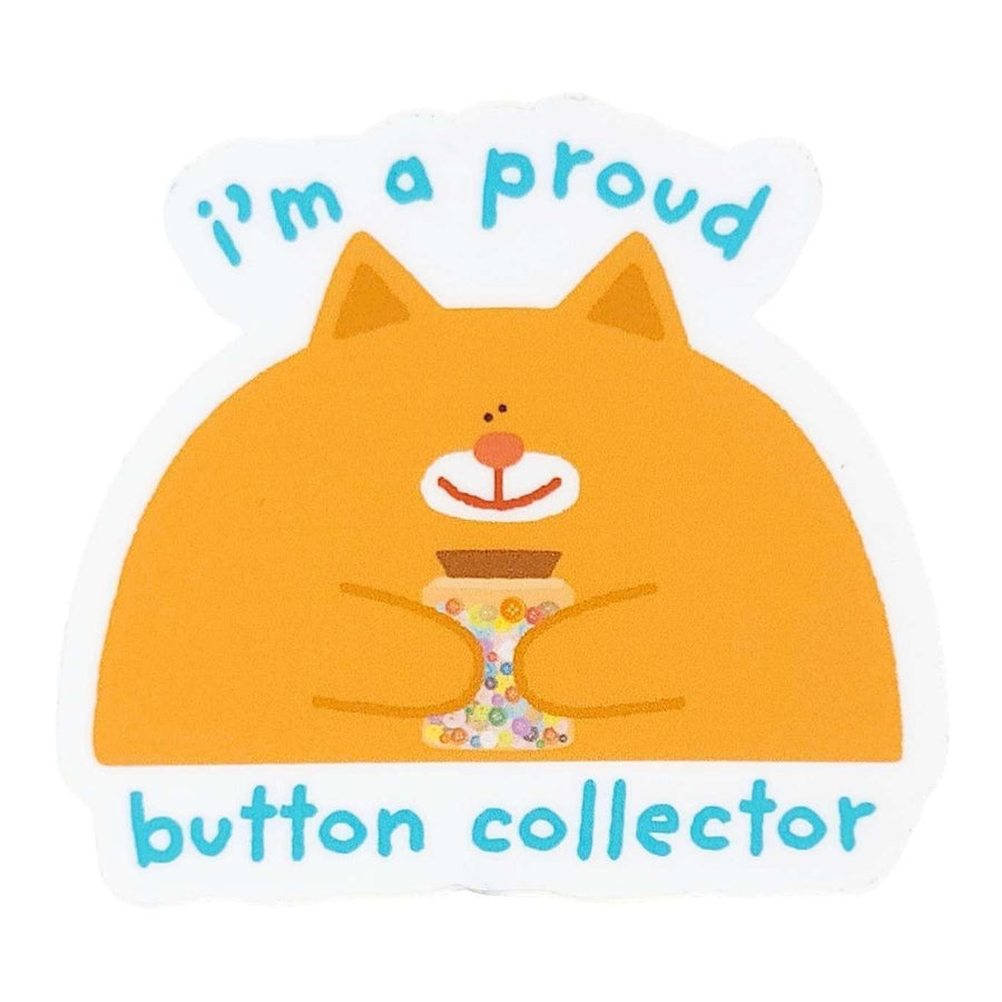 Sticker - Button Collector by Rolly Poly Studios, image 1 of 2