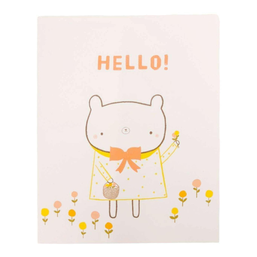 Card -  All Occasion - Hello Bear by Chet and Dot