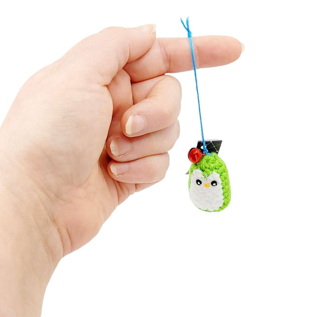 Ornament - Penguin with Bell (Green) by Moyo Workshop