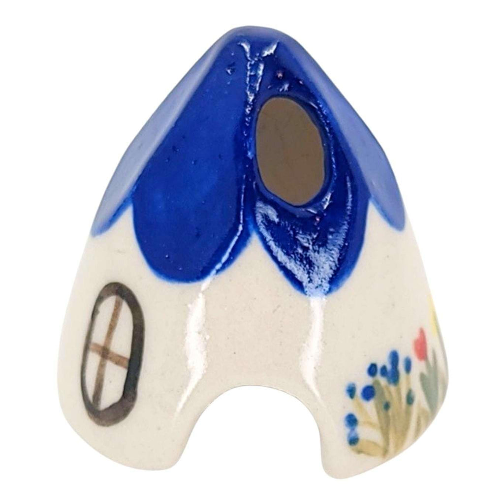 Figurine - Ceramic House (Blue) by Spalted Home