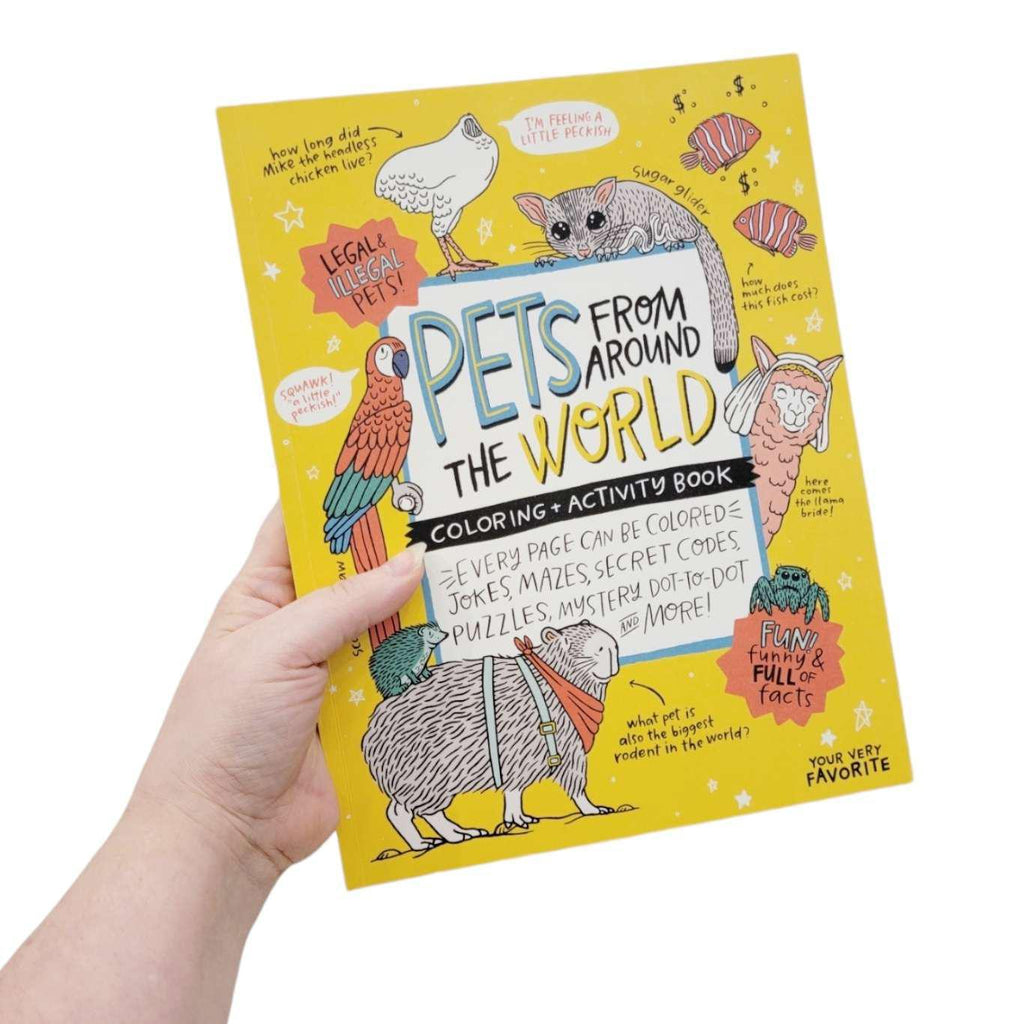 Book - Coloring and Activities (Pets from Around the World) by Your Very Favorite