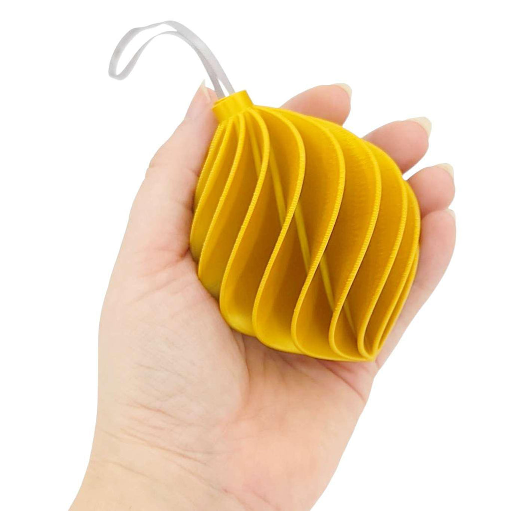 Ornament - Gold (Assorted Styles) by Rosebud Homegoods