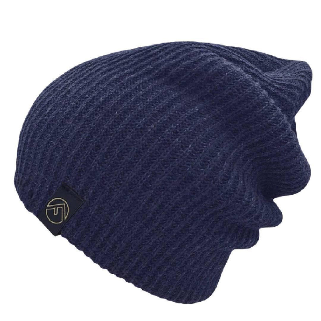 Beanie - Adult Eco-Knit (Navy Blue) by Flipside Hats