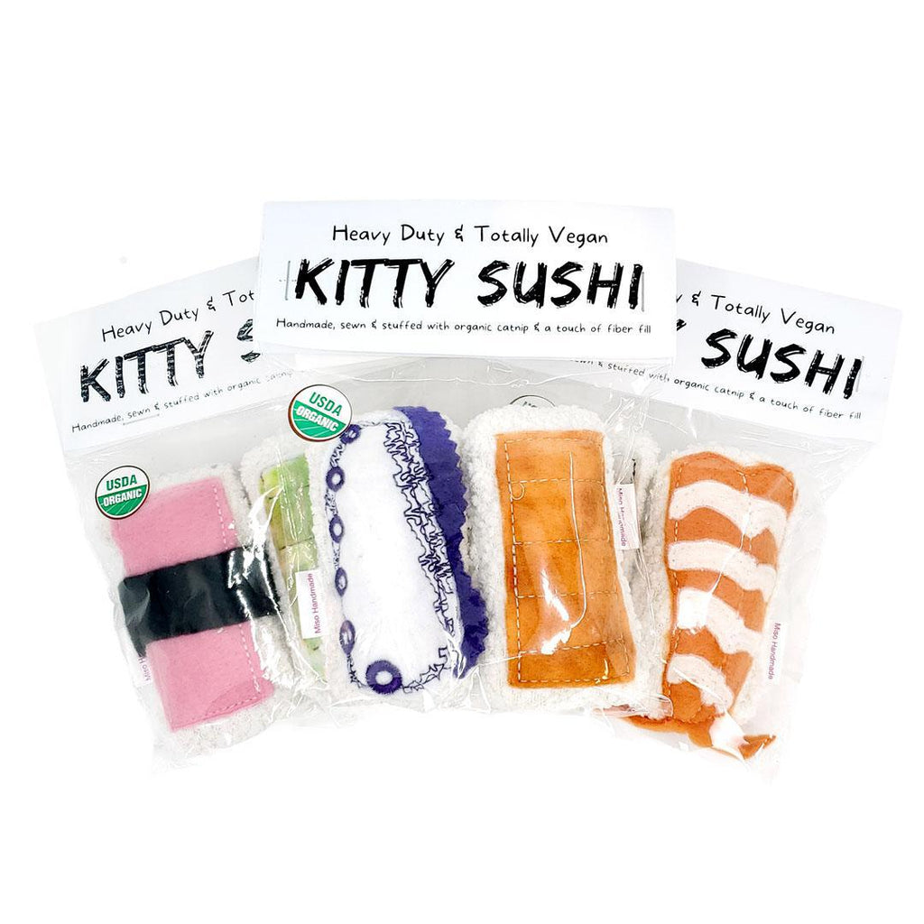 Cat Toy - Sushi (Set of 2) by Miso Handmade