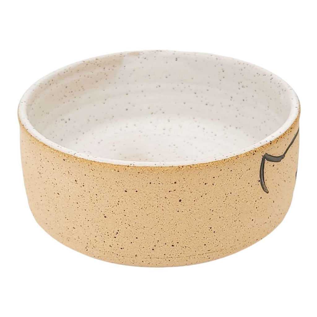 Pet Bowl - Mod Cat (Ceramic) by Hands On Ceramics