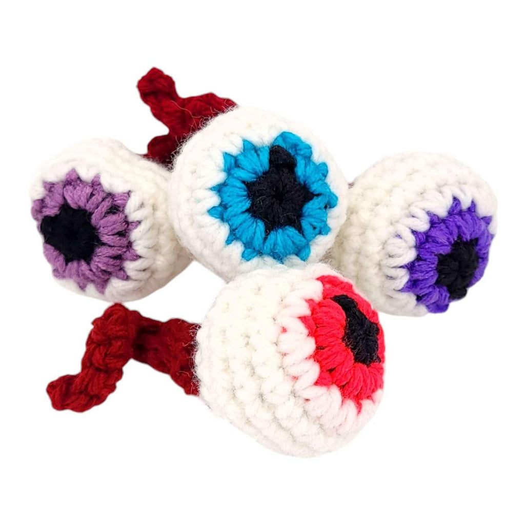 Cat Toy - Catnip Eyeballs Assorted Colors by Scary White Girl