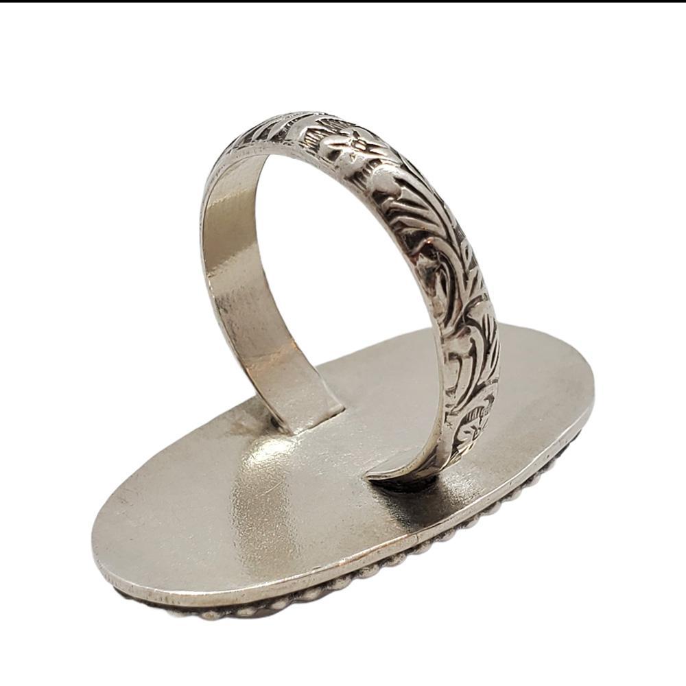 Ring - Size 9 - Monarch Opal OOAK Sterling by Wanderlust Silver