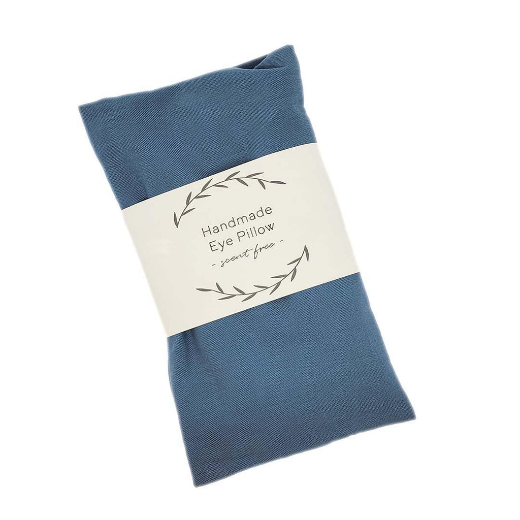 Eye Pillow - Denim Blue (Lavender or Scent Free) by Two Birds Eco Shop