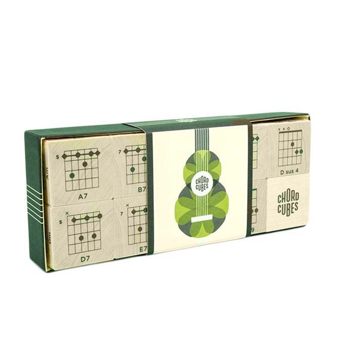 Blocks - Guitar Chord Cubes (Set of 10) by Uncle Goose