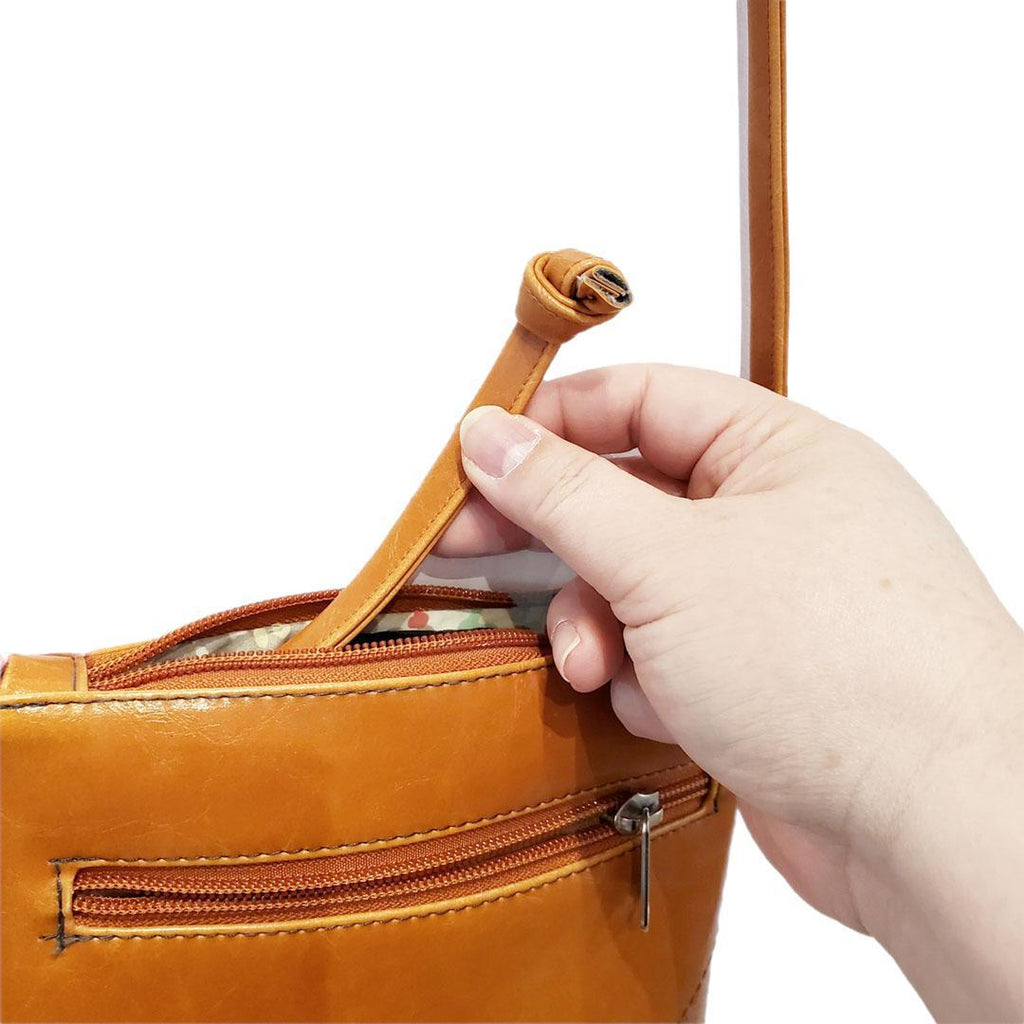 Bag - Cha Cha Tall Adjustable Small Cross Body (Butterscotch) by Crystalyn Kae